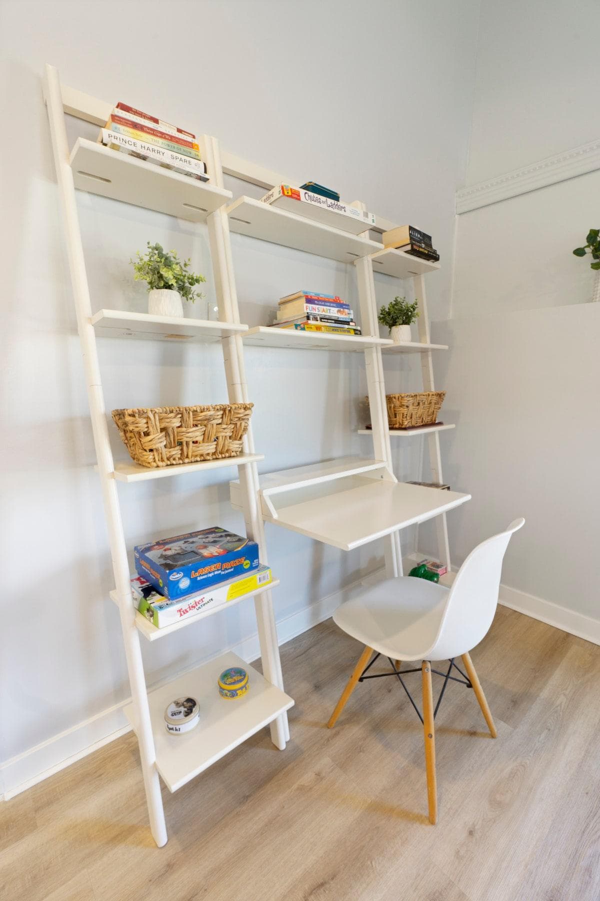 A creative space for the artist of the group and an office space for those who love to work. Maybe you can get a few things done before everyone wakes up!